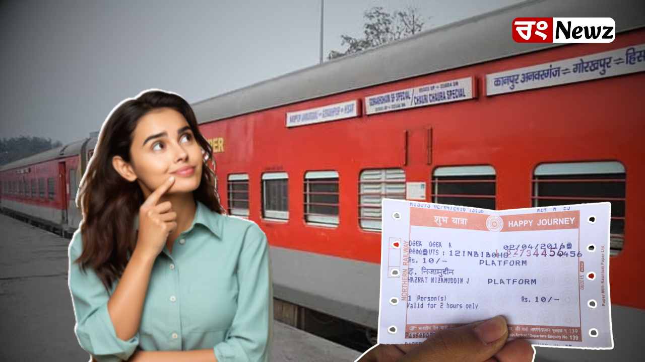 Railway Waiting Ticket