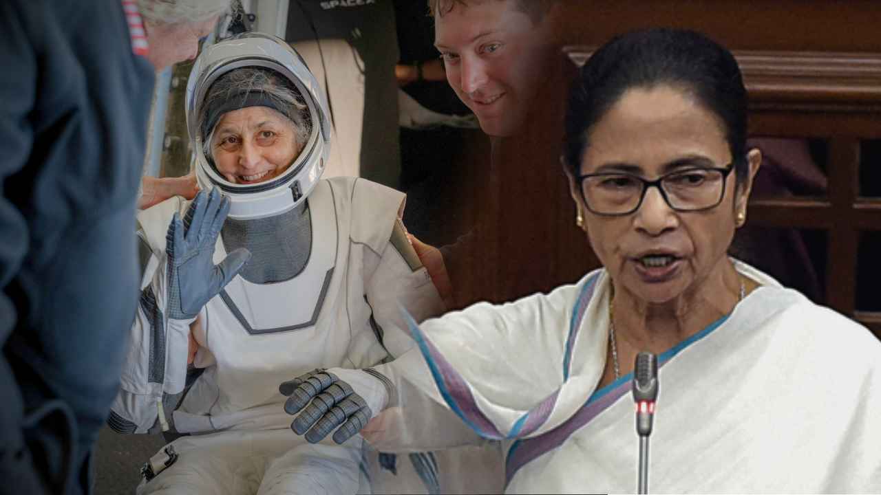 mamata banerjee on sunita williams